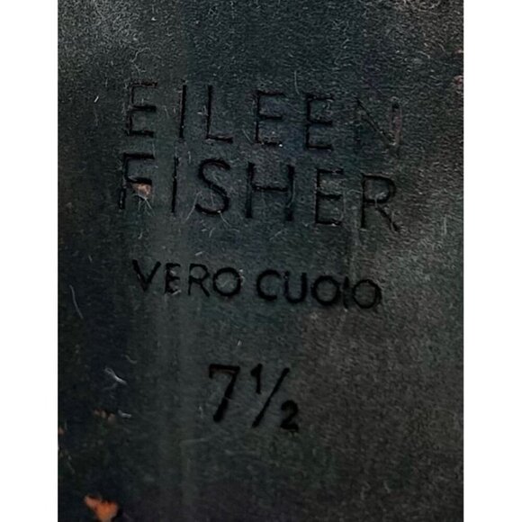 Eileen Fisher Lace-Up Heels 7.5 - Picture 7 of 7